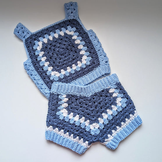 Summer Granny - Children’s Shorts & Vest
2