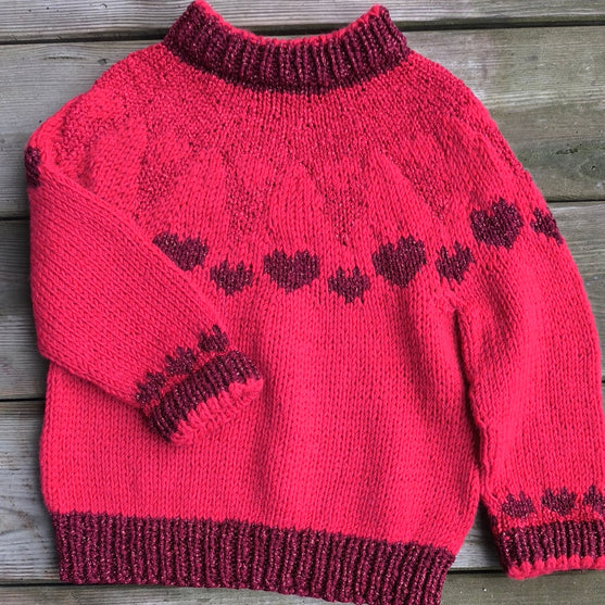 XmasHearts - Children’s Sweater
3