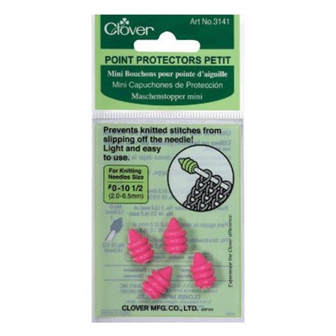 Neat Stitch Stoppers /Needle Protector 2.0-6.5mm - Pink - Clover