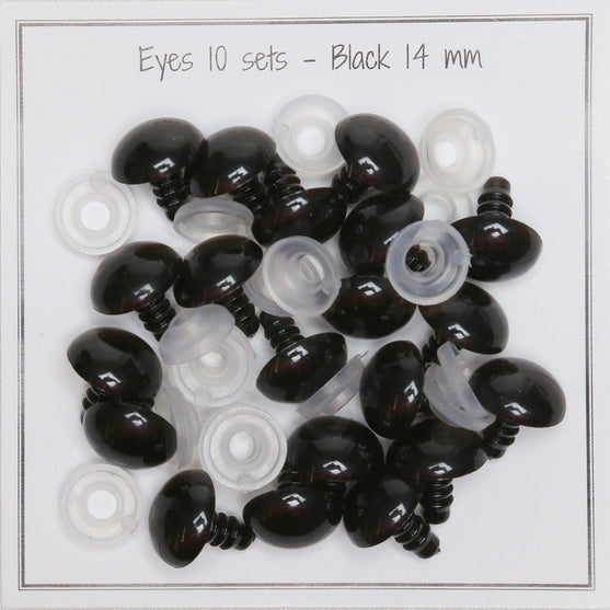 Safety eyes – 14 mm (0.55 in) - Go Handmade
1