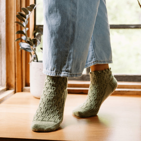 Rosmarino - Eyelet Ankle Socks
7
