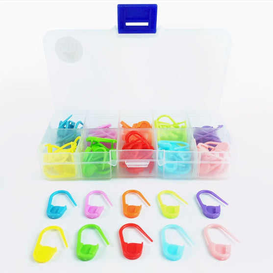 Stitch markers in box - 100 pcs. - Hobbii
3