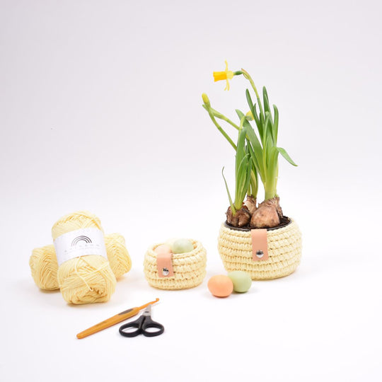 Cotton Easter Basket