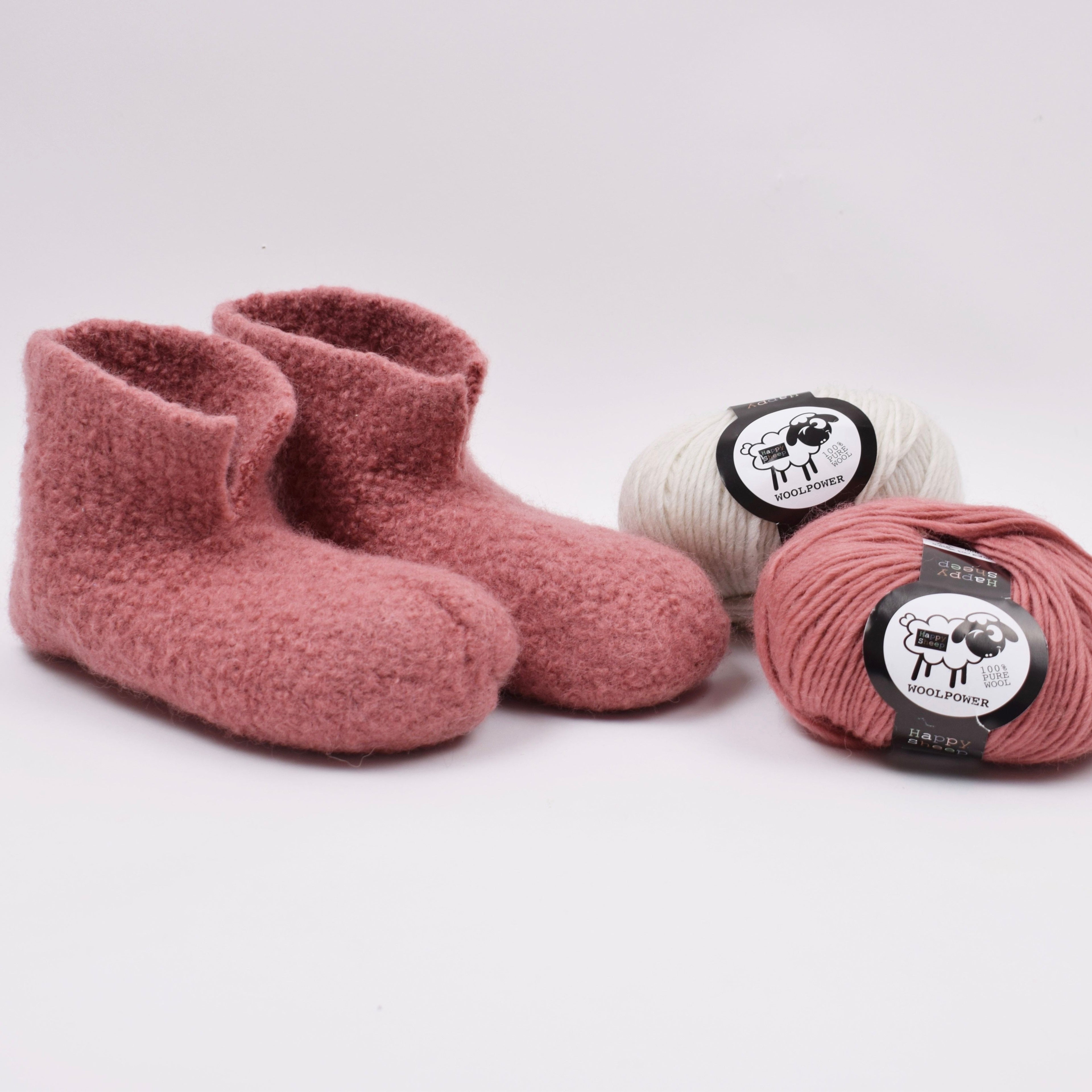 Felted Slippers Knit – Hobbii