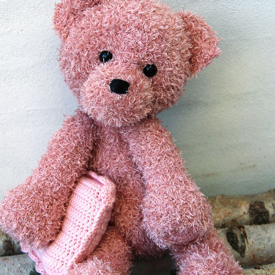 Teddy with blanket and pillow - Trunte
1
