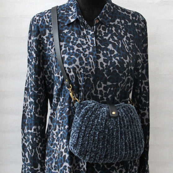 PU leather Strap w/ Snap 4.3” x 0.8” - Go Handmade
3