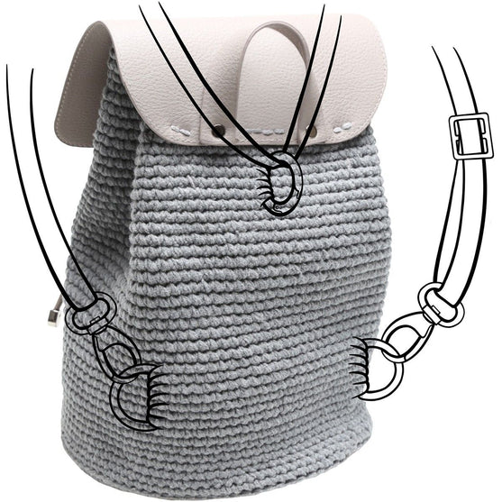 Backpack with Round Bottom
2