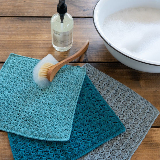 Side by Side - Crocheted Dishcloth
1