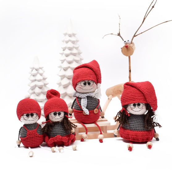 Crocheted Elf Kids
6