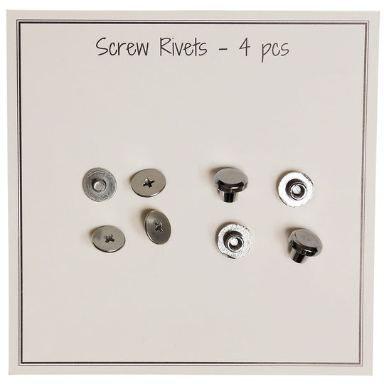Screw Rivets - 6 mm - Go Handmade