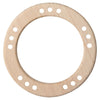 Wooden Ring with Holes - Go Handmade
1