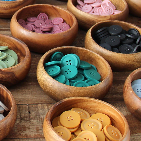 Vintage Buttons - Black - Multiple sizes - Go Handmade
6