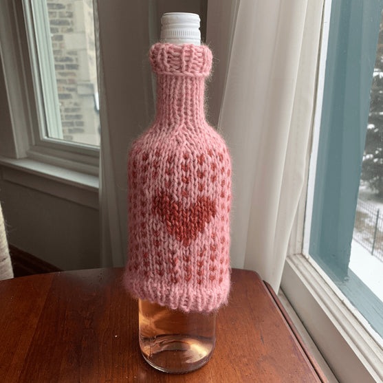 V Day Wine Bottle Sweater
5