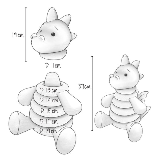 Stackable Dino
5