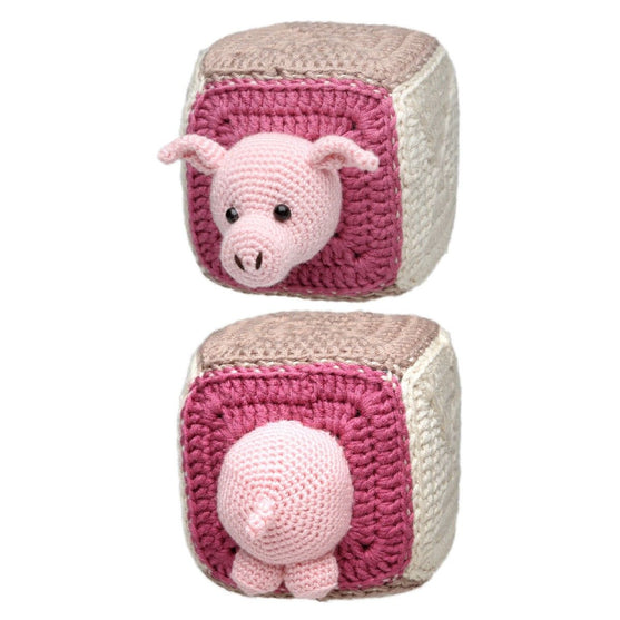 Stacking cubes - with animals
6