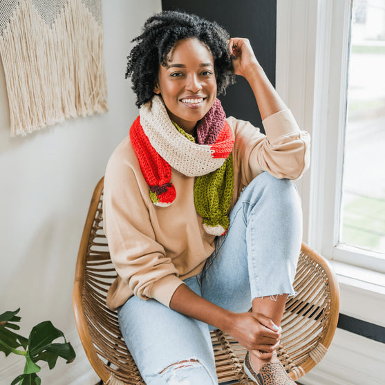 Chilly - Pom Scarf
5