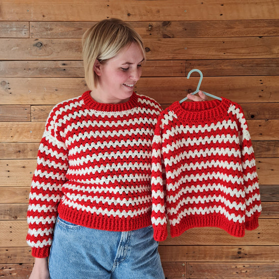 Candy Cane Stripes - Sweater
6