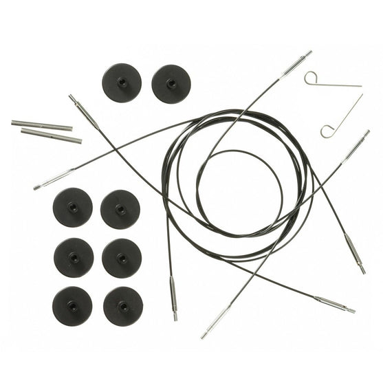 Betula Interchangeable Circular Needle Set Deluxe - Cerulean - Hobbii
5