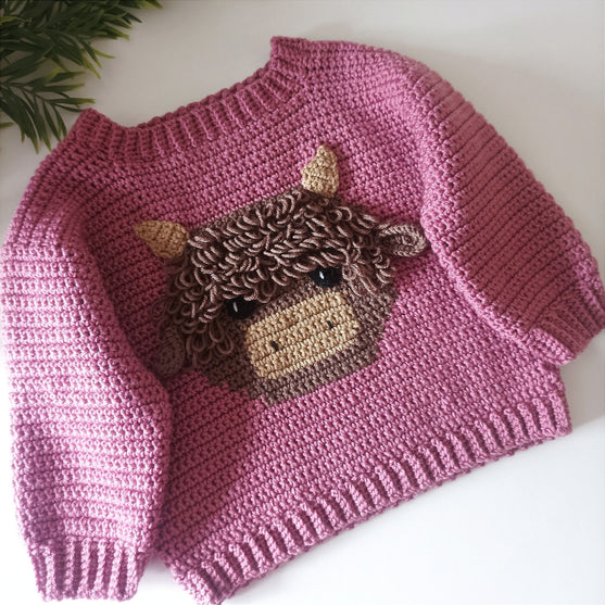 Highland Cow - Children’s Jumper
4