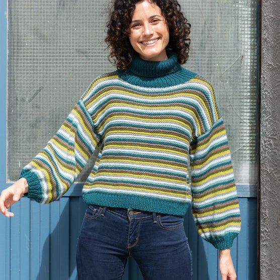 8036-436 Striped Woman's Jumper
3