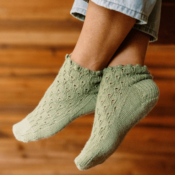 Rosmarino - Eyelet Ankle Socks
1