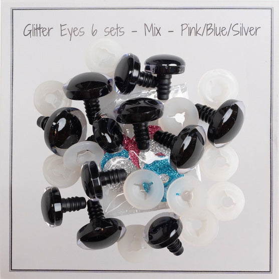 Glitter Safety Eyes - Large - Go Handmade
1