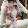 Undulate - Garter Fan Scarf
5