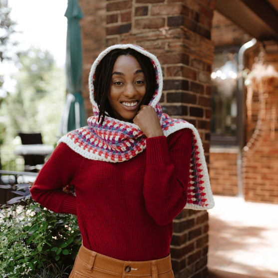 OMG - Hooded Scarf
4