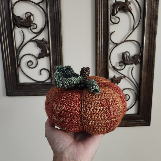 Embroidered Fall Pumpkin
3