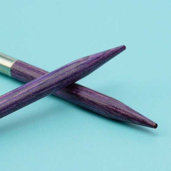 Betula Short Interchangeable Circular Needle Set Essential - Mulberry - Hobbii
5