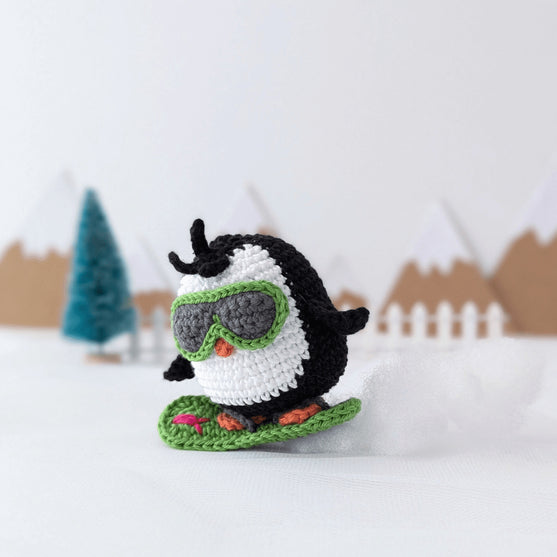 Brady - The Snowboarding Penguin
5