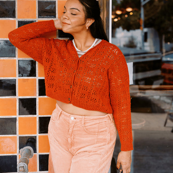 Timanfaya - Lace Cardigan
4