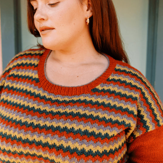 Lurdes - Chevron Pullover
6