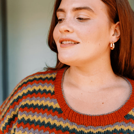 Lurdes - Chevron Pullover
7