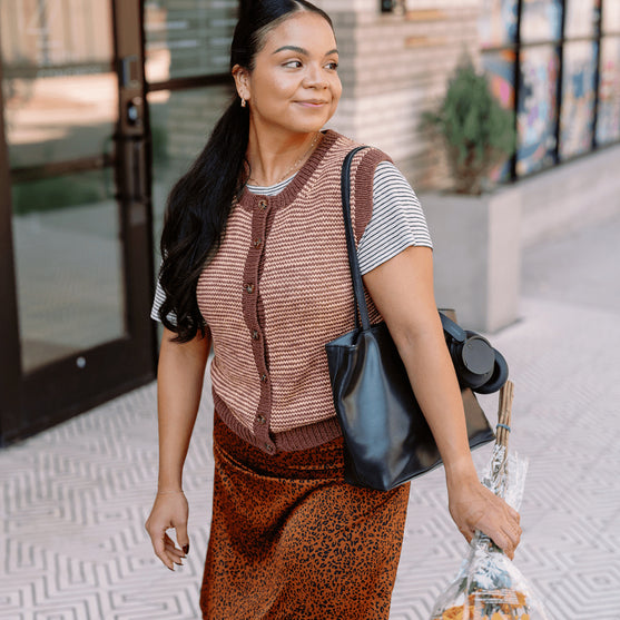 Bittern - Striped Vest
4