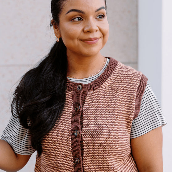 Bittern - Striped Vest
6