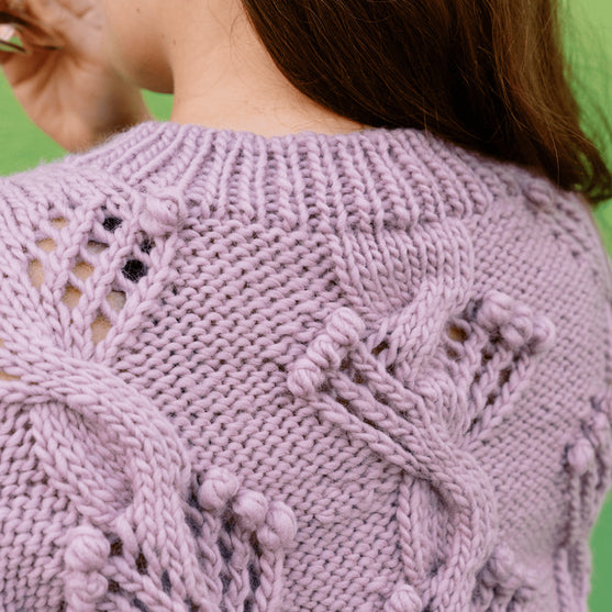 Apotheosis - Cable and Bobble Pullover
5