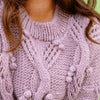 Apotheosis - Cable and Bobble Pullover
6