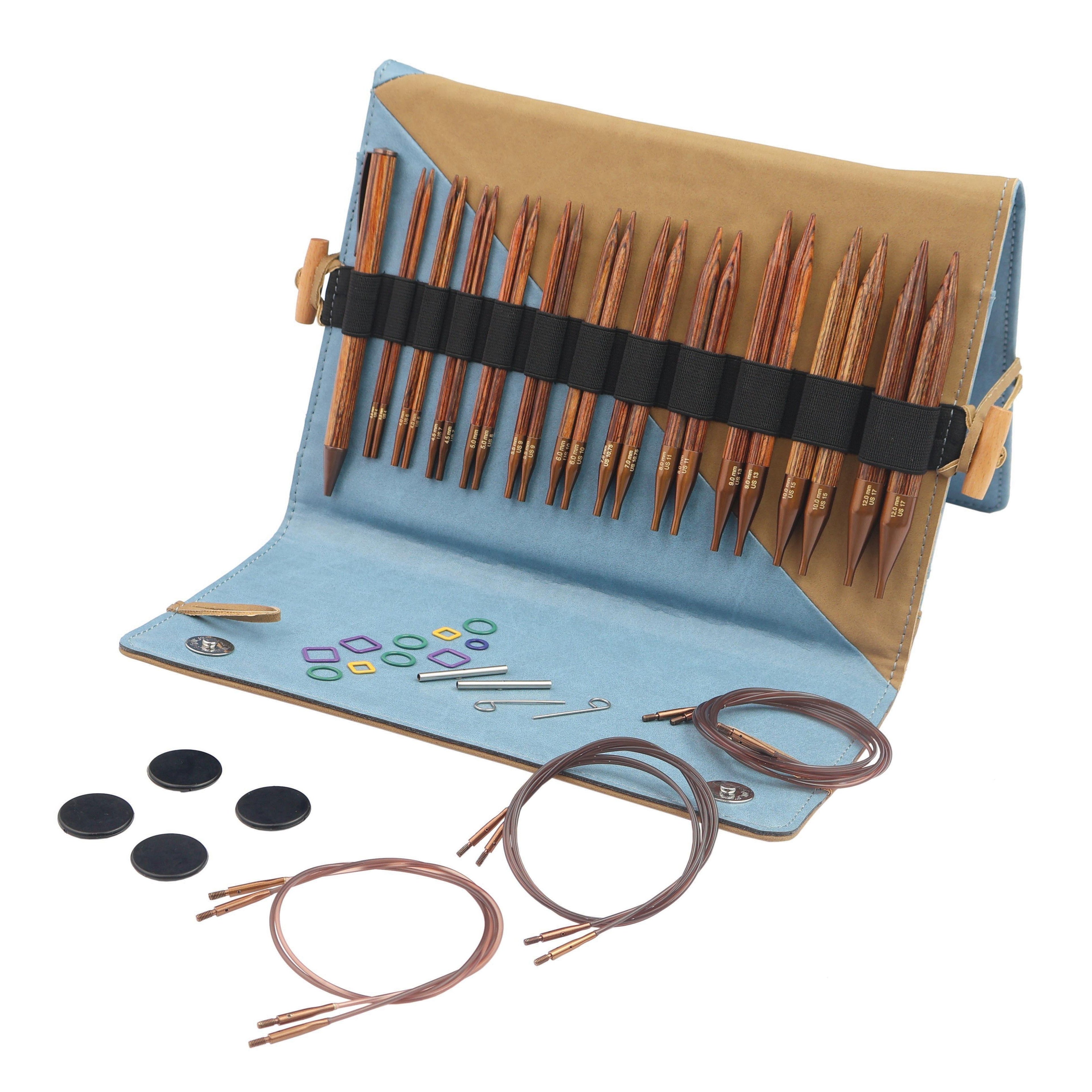 Ginger Regal – Interchangeable Circular Needle Set - Birch – Hobbii