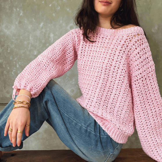 Everyday Happy Pink Sweater
4