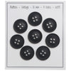 Vintage Buttons - Black - Multiple sizes - Go Handmade
1