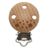 Suspender Clip w/holes - Round - Go Handmade
1