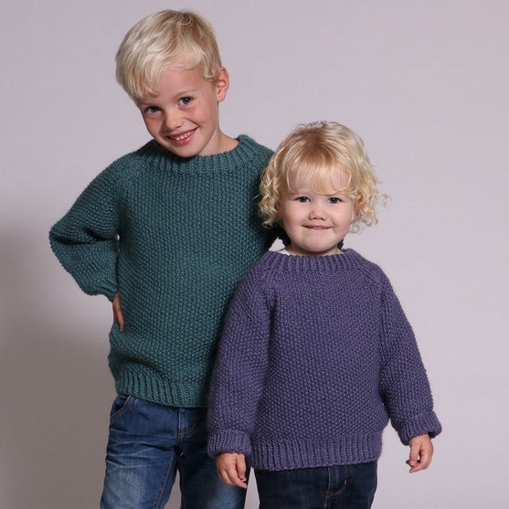 Alex Sweater in Seed Stitch
1