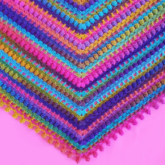 Pompom Shawl
4