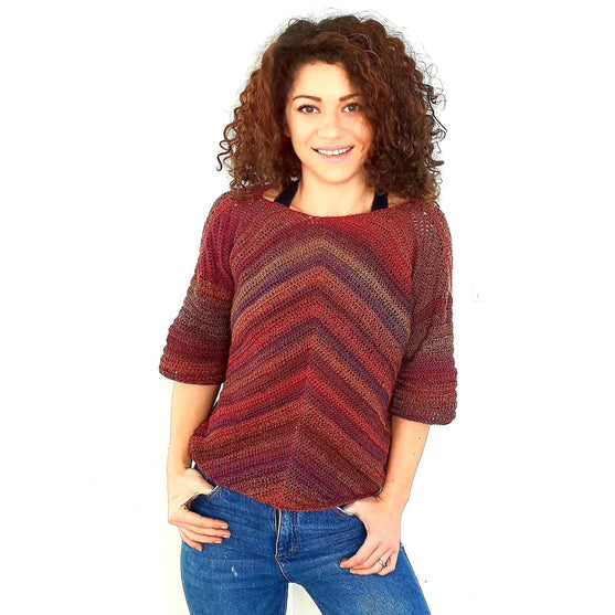 Arrow - Cropped Sweater
1