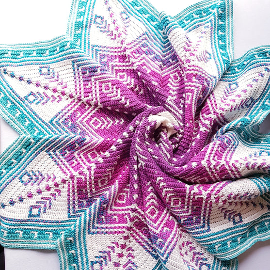 Peacock Delight - Small Blanket
6