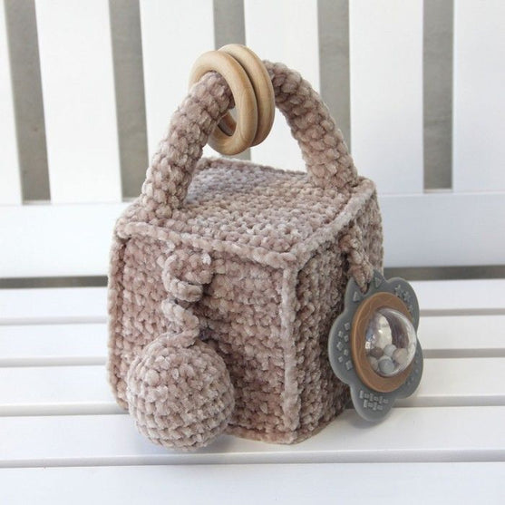 Rattle - Flower - Go Handmade
5