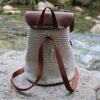 Bag Flap w/Magnetic Button - Brown/Bronze - Go Handmade
3