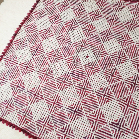 Illusion Mosaic Square - Blanket
4