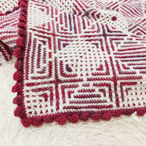Illusion Mosaic Square - Blanket
5